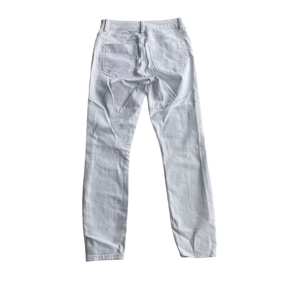ASOS Denim Skinny Jeans White Size 26 XSmall Mid rise NWT Stretch - Picture 6 of 8